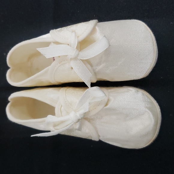Snug & Hug Dress Booties White Vintage 1980s Infant - Picture 8 of 10